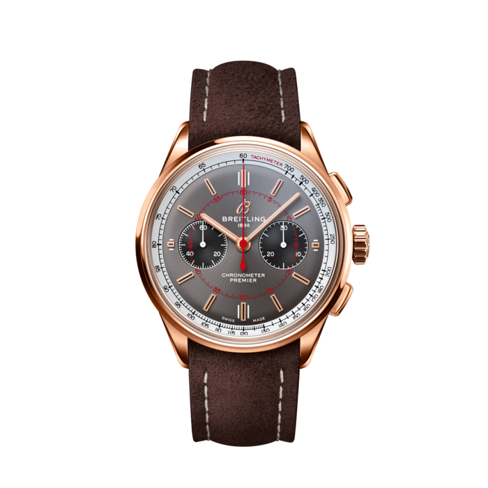 Premier B01 Chronograph 42 Wheels and Waves - RB0118A31B1X1