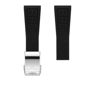 Black Diver Pro rubber strap - 26 mm