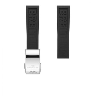 Black Diver Pro rubber strap - 20 mm