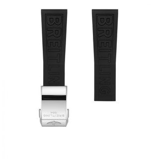 Black Diver Pro rubber strap - 24 mm