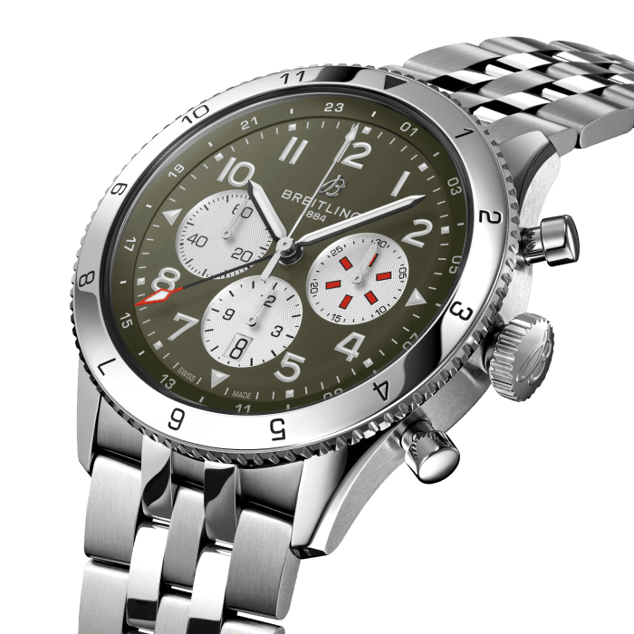 Super AVI B04 Chronograph GMT 46 Curtiss Warhawk